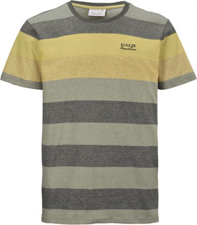 Shirt 38257 olive/geel streep Giga by Killtec - maat S