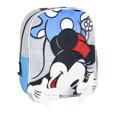 3D-Kinderrugzak Minnie Mouse Blauw Grijs
