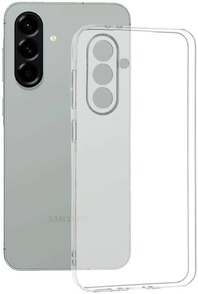 Hoesje geschikt voor Samsung Galaxy A56 - Techsuit Clear Silicone Back Cover - Transparant