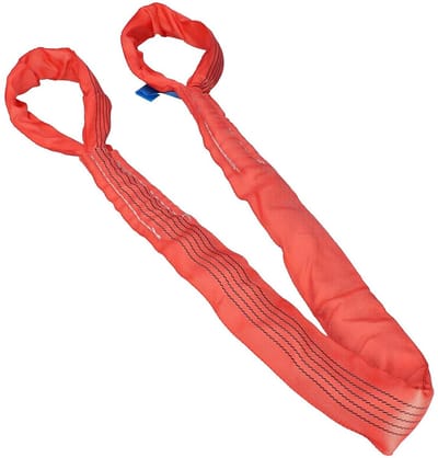Hijsbandslinger - Sling Band - Lasten Verplaatsen - Hoge Hefcapaciteit - 5 Ton - Rood