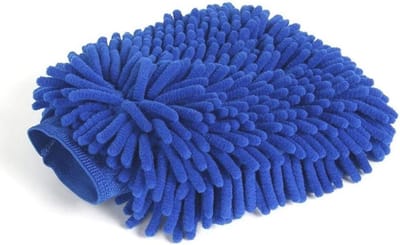 Washandschoen Microvezel - Reinigingshandschoen Auto - Auto Poetsen - Extreem Absorberend - 1 Stuk - Zacht Koraal