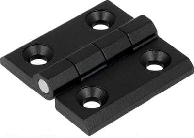 Scharnier - 50x50mm - Gegalvaniseerd - RAL 9005