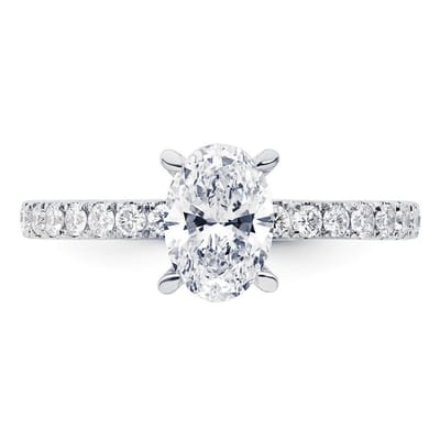 Luna Creation - 707.7354 - Ring - Dames - 585WG - Ringmaat 54