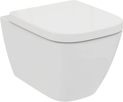 Compact Wanddiepspoeltoilet zonder Voelende Rand met Softclose WC-Bril
