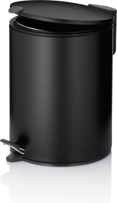 Pedaal Afvalemmer, 5 L, Zwart - Kela | Mats