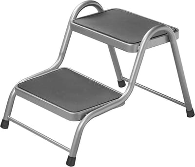 ProPlus Opstapje Heavy Duty – 38 x 26 cm - Opstapje – Krukje - Trapje - Instaptrapje - Opstaphulp - Instaphulp - Trapje - 2 Treden - Extra stabiliteit - Antisliptreden - Maximaal Draagvermogen 150 kg
