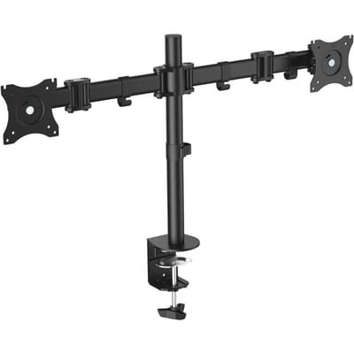 Fonestar STM-6211N - Support de bureau pour deux moniteurs de 13  à 27 , Fonestar noir