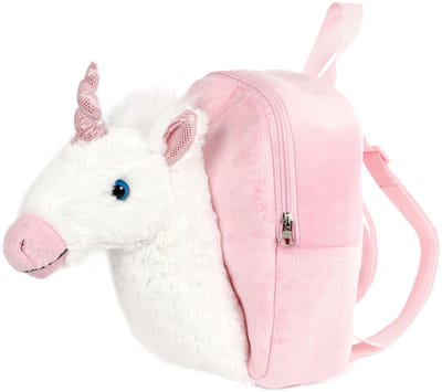 Unicorn rugzak met 3D unicorn 26cm roze