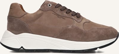 STEFANO LAURAN Star 007 Sneakers - Nubuck - Heren - Taupe - Maat 41