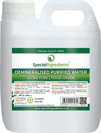 Gedestilleerd Gedemineraliseerd Gezuiverd Water - 1 Liter - Gedistilleerd Water - Gedemineraliseerd Water - Hersluitbare Pot - Recycled Plastic
