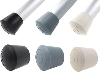 Rubberen Meubelvoeten - Doppen Hulzen - Vloeren Beschermen - Anti-slip Ontwerp - 16 Stuks 14mm - Zwart