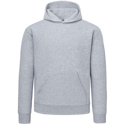 Fruit of the Loom katoenen herenhoodie (Atletische Heide)