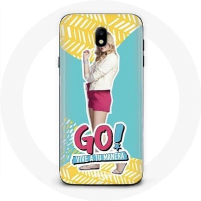 Samsung Galaxy J3 2017 hoesje Streef je dromen na Agustina Go! Leef op jouw manier