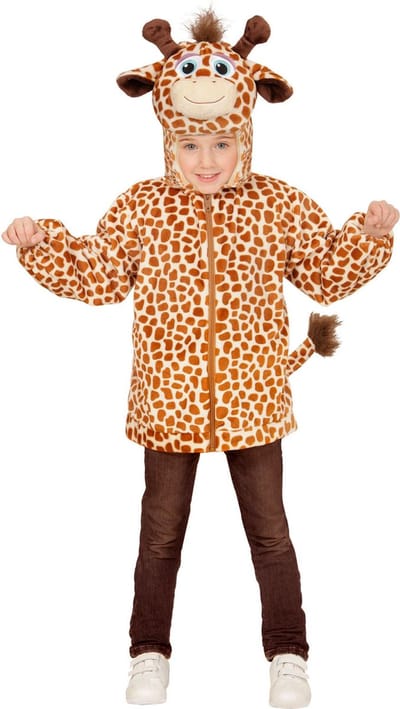 Vest met capuchon giraffe voor kinderen - Verkleedkleding - 86/92