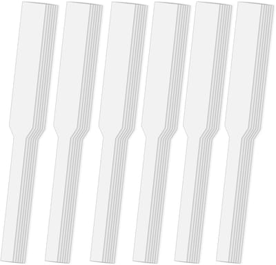 Dailygoods- Parfumteststrips 600 stuks - Wegwerpstrips - Geurtester - Papier - Aromatherapie - Etherische Oliën - Rechthoekig 13x1,2 cm - Geurteststrips