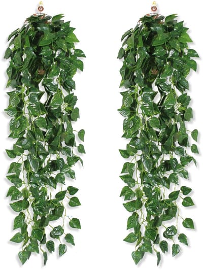 Hangplant, kunsthangplanten, als echte decoratie voor binnen, huis, kunstklimop, slinger, esthetische kamer, decoratie, bruiloft