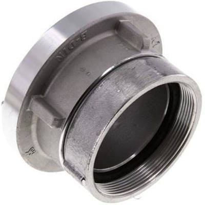 75-B (89 mm) Gesmeed Aluminium Storz-koppeling G 3'' Binnendraad Draaibaar