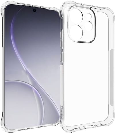 Coverup Hoesje - Geschikt voor OPPO Reno15 Pro Hoesje - Coverup TPU Back Cover met AirBag Corners - Transparant