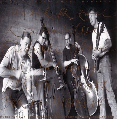 Christy Doran, Fredy Studer, Bobby Burri, Olivier Magnenat - Musik Für Zwei Kontrabässe, Elektrische Gitarre Und Schlagzeug (CD)