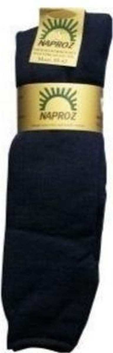 Naproz Ski /kniekousen Blauw -  maat 35-38 - 2 paar