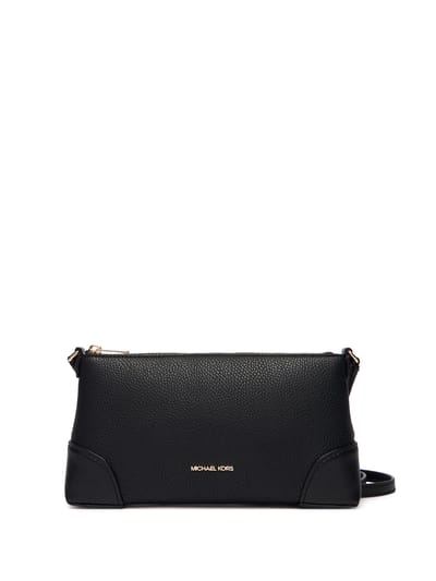Michael Kors Small Zip Crossbody Black Maat: OS | Schoudertassen Outlet | Dames | Zwart
