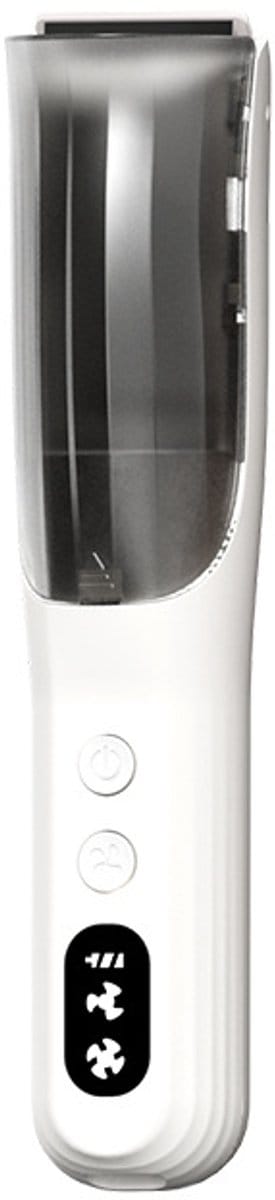 Babyhaartrimmer, waterdicht, geluidsarm, oplaadbaar, met vacuümzuigfunctie, geschikt voor kinderen en volwassenen.
