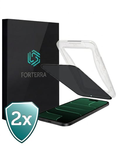 Anti-Gluren Screenprotector 2 Stuks - Geschikt voor Apple iPhone Air - Met Installatie Kit - Privacy - Beschermglas - Flexibel Glas - Tempered Glass - Screen Protector