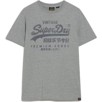 Superdry - Klassiek Heritage T-shirt - Heren - T-shirts