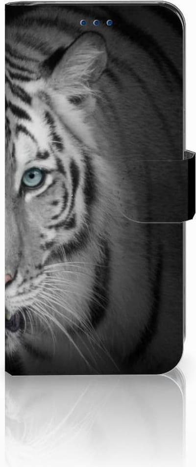 Samsung Galaxy S8 Telefoonhoesje met Pasjes Tijger