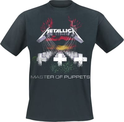 Metallica T-shirt - Master Of Puppets - S tot 5XL - voor Mannen - zwart