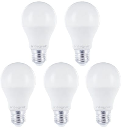 5 Pack - E27 Led Bol Lamp A60 - 7W - 806 Lm - 5000K Daglicht Wit - Non Dimmable