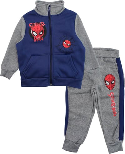 Marvel Spiderman joggingpak / trainingspak - 2-delig - blauw - maat 92