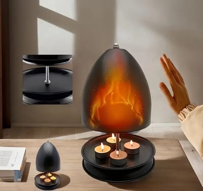 Dutchers® Theelichthouder - Verwarming zonder stroom - Duurzame Kachel - Waxinelichtje - Kaarshouder - Besparing - Stroomuitval - Noodpakket - Noodsituatie