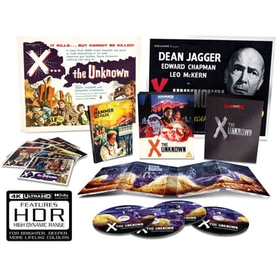 X the Unknown Limited Collector's Edition 4K Ultra HD & Blu-Ray