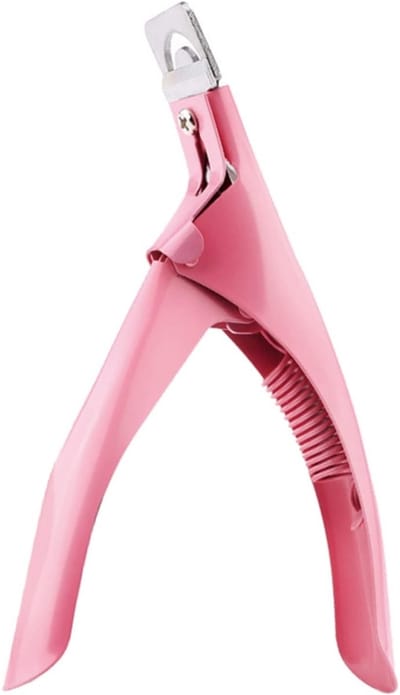 EXCITAT Nagelknipper - Roestvrijstalen nagelknipper - Duurzaam - Geschikt voor vingernagels, manicures - Roze