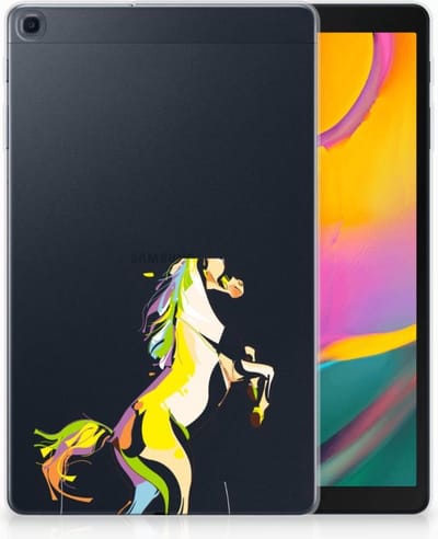 Samsung Galaxy Tab A 10.1 (2019) Tablet Back Cover Horse Color