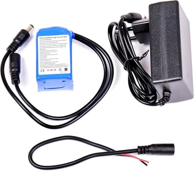 Lithium Batterij - Oplaadbare Energiebron - Apparaten Voeden - Geïntegreerd Batterij Management Systeem - 60x33x30 mm