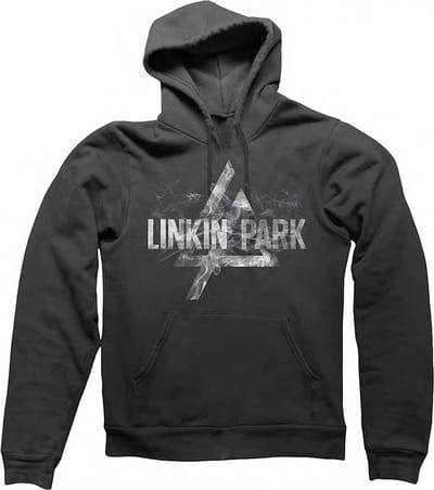 Linkin Park Hoodie/trui -S- Smoke Logo Zwart