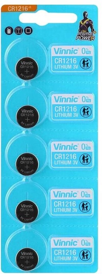 Vinnic CR1216 Lithium batterij 50 stuks
