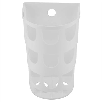 Dailygoods- Afvalzak - Opbergdoos met deksel - Duurzaam PP - Vuilniszak houder - Keuken/Slaapkamer/Badkamer - Afmetingen 12,3 x 10 x 20 cm