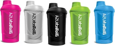 Wave Shaker 5 kleuren MIX Box600ml met zeef (5 shaker) - Biotech USA