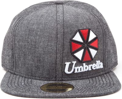Resident Evil - Umbrella logo snapback pet grijs - Merchandise games