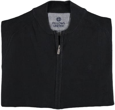 Fellows United Cardigan Vest Black (12.1142 - 120)