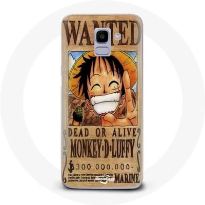 Coque pour Samsung Galaxy A8 2018 One Piece Manga Luffy affiche de recherche