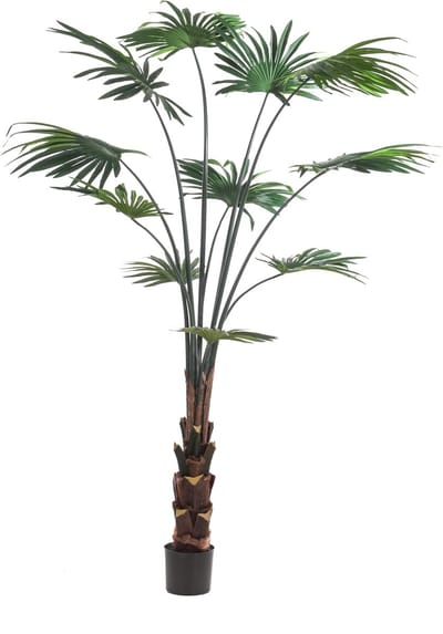 Emerald - Kunstplant Livistona Palm 180cm - Kunstplant voor binnen