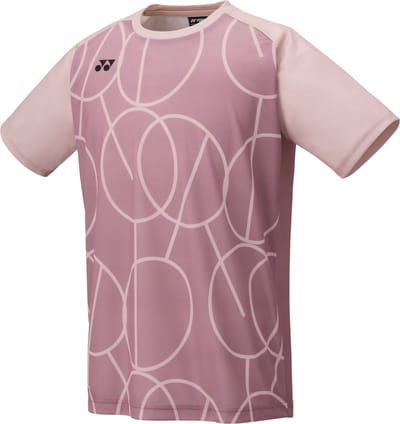 Yonex 16742EX unisex badminton tennis t-shirt - pearl rose - maat M