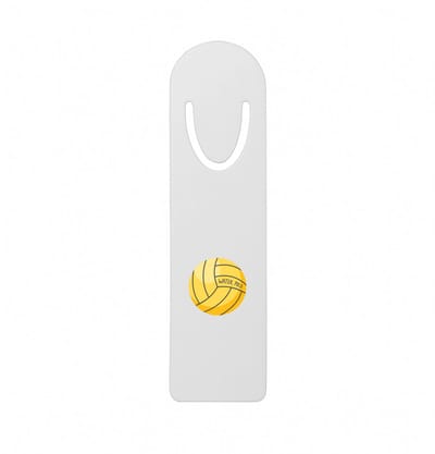 Hacebo® - Waterpolo metalen boekenlegger - Watersport - Waterpoloërs - Sport - bal - cadeau Bladwijzer boekenleggers - 12.7 cm x 3.2cm