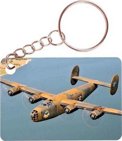 Sleutelhanger 6x4cm - B-24 Liberator - US Airforce WW2