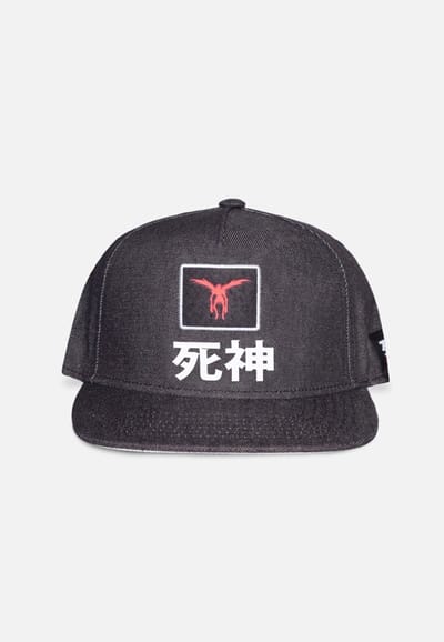 Death Note - Ryuk Shinigami Snapback Pet - Zwart