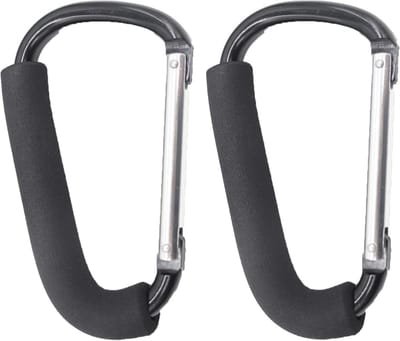 Set van 2 Stroller Hooks - Sterke Haakjes voor Kinderwagens - Handige Accessoires voor Het Draag van Tasjes
